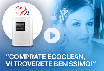 Pelle delicata e sensibile: una soluzione naturale per un bucato pulito, igienizzato, morbido senza detersivi Generatore di ozono ozonizzatore EcoClean