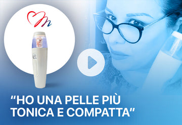 Pelle più tonica e compatta Ionizzatore multifunzione Zefiro