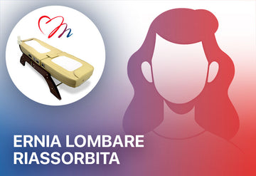Ernia lombare riassorbita Lettino massaggiante a raggi infrarossi lunghi e rulli di giada