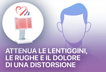 Lentiggini e rughe attenuate, dolore da distorsione attenuato Proiettore di biofotoni