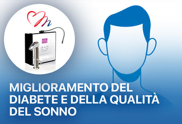 Miglioramento del diabete e della qualità del sonno - Testimonianza di Gerardo, Riccione - Ionizzatore d'acqua alcalina