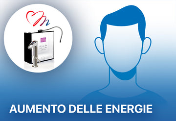 Disintossicazione ed aumento delle energie Ionizzatore d'acqua alcalina