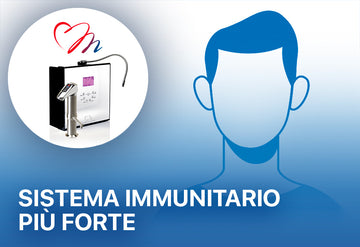 Sistema immunitario rafforzato Ionizzatore d'acqua alcalina