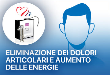 Dolori articolari scomparsi e aumento delle energie Ionizzatore d'acqua alcalina