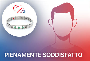 Pienamente soddisfatto - Testimonianza di Franco, Fabriano - Bracciale con magneti e infrarossi