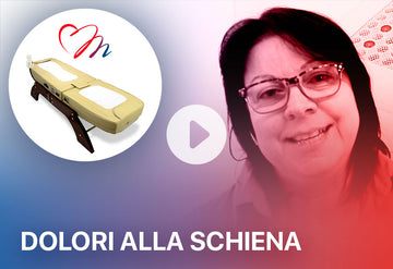 Dolori alla schiena dopo una caduta Lettino massaggiante a raggi infrarossi lunghi e rulli di giada