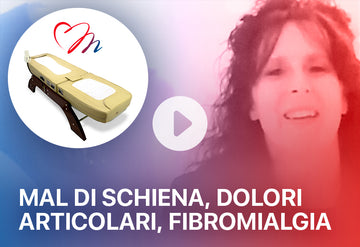Mal di schiena nella zona lombare, sciatica, cervicale e male alla spalla: dolori spariti Lettino massaggiante a raggi infrarossi lunghi e rulli di giada