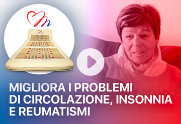 Problemi di circolazione migliorati, dolori da reumatismi risolti e miglioramento del sonno Materassino biomagnetico a raggi infrarossi lunghi e biofotoni