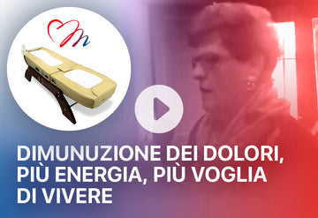 Forti dolori alla schiena, dolori alle gambe e stanchezza: risoluzione e più forza ed energia Materassino biomagnetico a raggi infrarossi lunghi e biofotoni