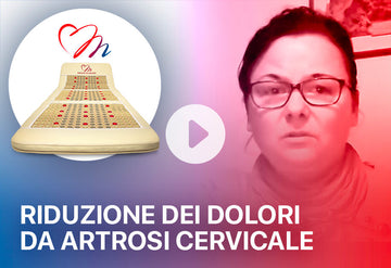 Artrosi cervicale e neuropatia diabetica: riduzione dei dolori Materassino biomagnetico a raggi infrarossi lunghi e biofotoni
