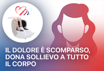 Dolore alle ginocchia scomparso, gambe e piedi più leggeri e sgonfi, benefici in tutto il corpo Massaggiatore per piedi e gambe a raggi infrarossi lunghi