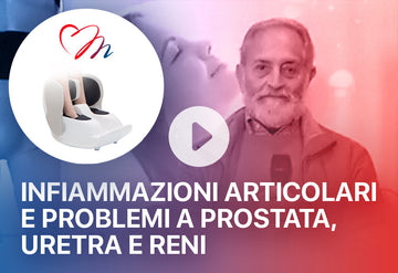 Infiammazioni articolari e problemi a prostata, uretra e reni: numerosi benefici Massaggiatore per piedi e gambe a raggi infrarossi lunghi, Cerotti Detox, Plantari, Proiettore massaggiante