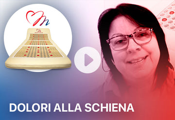 Dolori alla schiena e a tutto il corpo risolti Materassino biomagnetico a raggi infrarossi lunghi e biofotoni