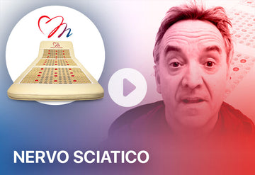 Dolore al nervo sciatico sparito Materassino biomagnetico a raggi infrarossi lunghi e biofotoni
