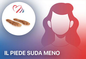 Il piede suda meno - Testimonianza di Isabella, Lecce - Plantari a raggi infrarossi lunghi con anioni e piante officinali