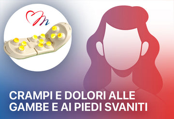 Crampi e dolori alle gambe e ai piedi svaniti - Testimonianza di Silvia, Ravenna - Proiettore massaggiante
