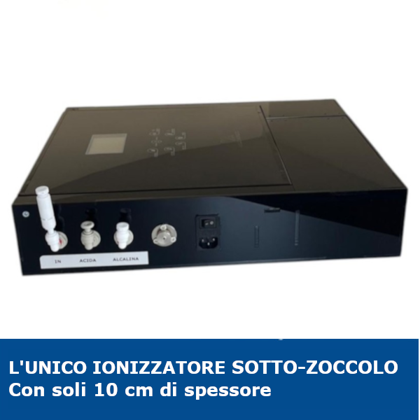 Ionizzatore Acqua Alcalina SOTTOZOCCOLO Alka Gold S 9 Elettrodi